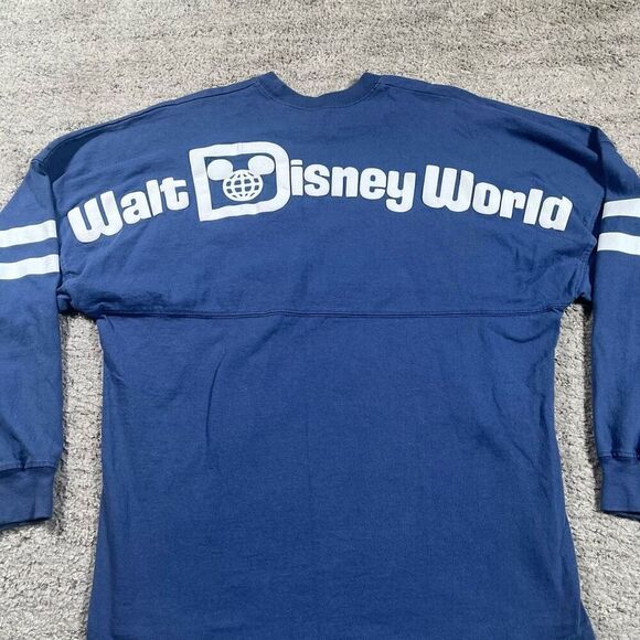 Disney Parks Spirit Jersey Adult Small Retro Walt Disney World Moonlight Blue - Picture 2 of 7